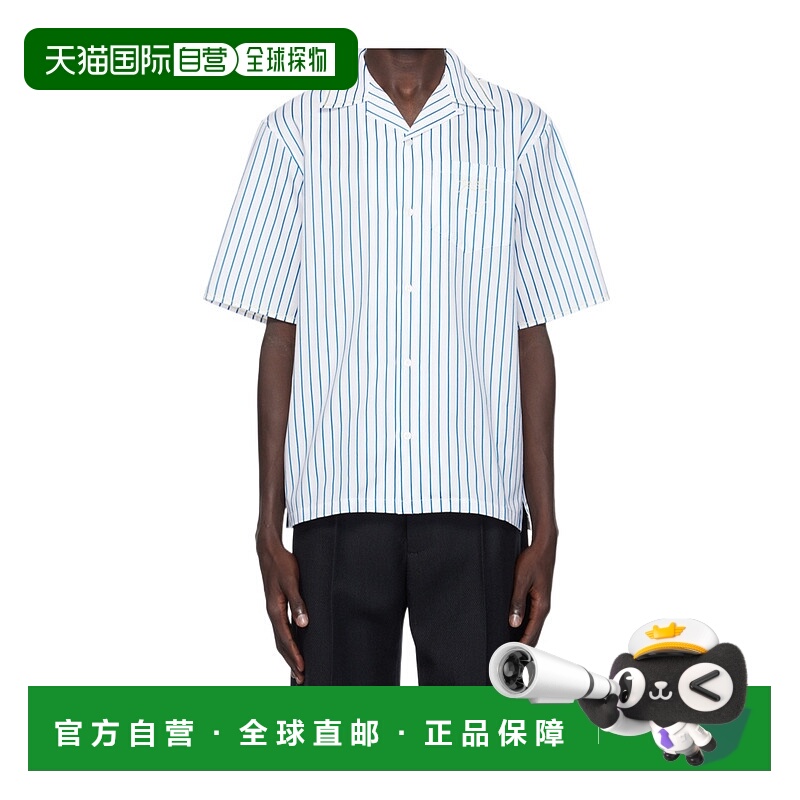 1h可退 MARNI 男士衬衫 CUMU0309S5UTC381STW01 AW2024 白色