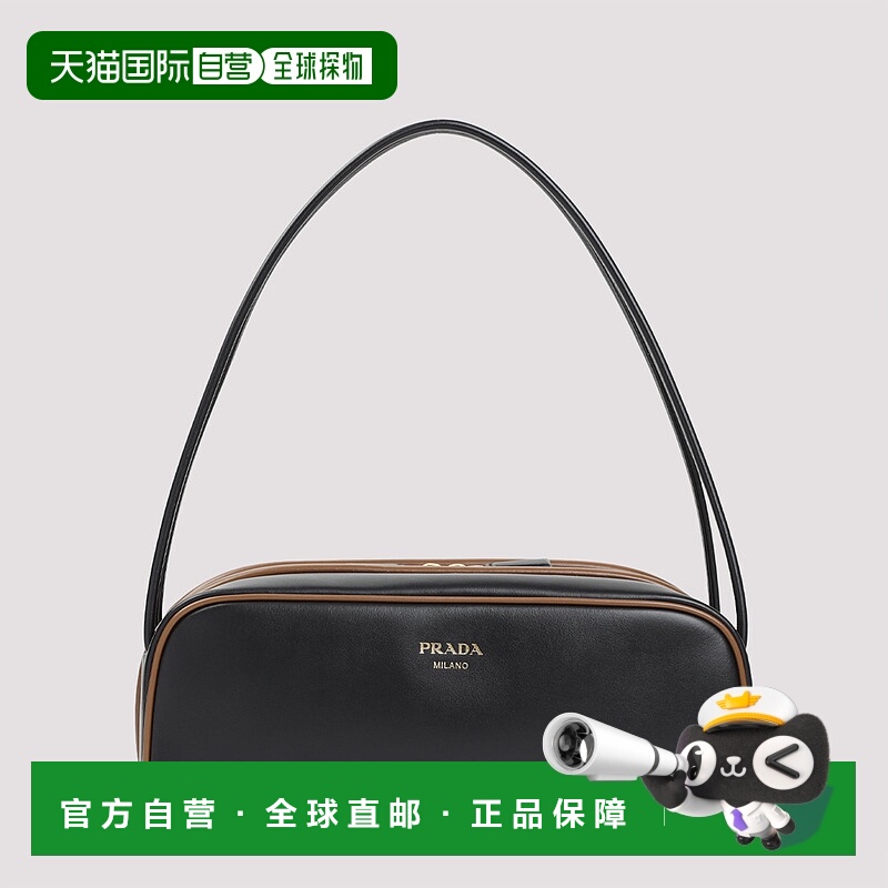 1h可退 PRADA 女士手提包 1BC249VOOOASKF0S5V AW2025 黑色