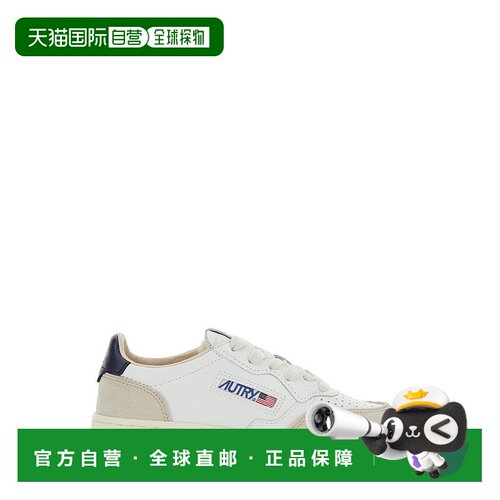 1h可退 潮奢 AUTRY 婴儿 'Medalist' on the Panels 白色低帮带Lo