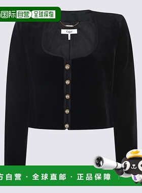 CHLOÉ 女士外套 CH25WVE34091001 AW2025 黑色 Chloe Giacche Ner