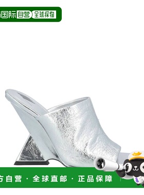 1h可退 潮奢 The Attico 女士 凉鞋 metal金属色 舒适时尚