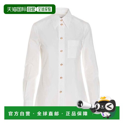 LANVIN 女士衬衫 RWSI00095600P2301 SS2023 白色 Ls shirt with