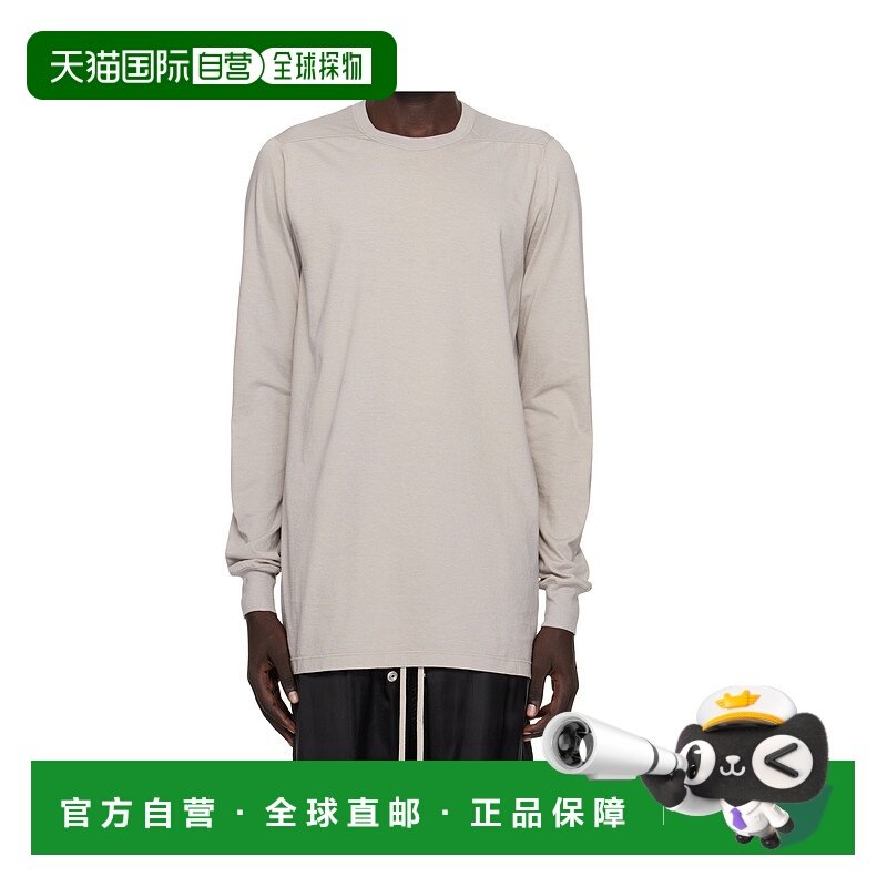 RICK OWENS 男士T恤 RU02E1266JA08 AW2025 花色 长袖 T 恤上衣