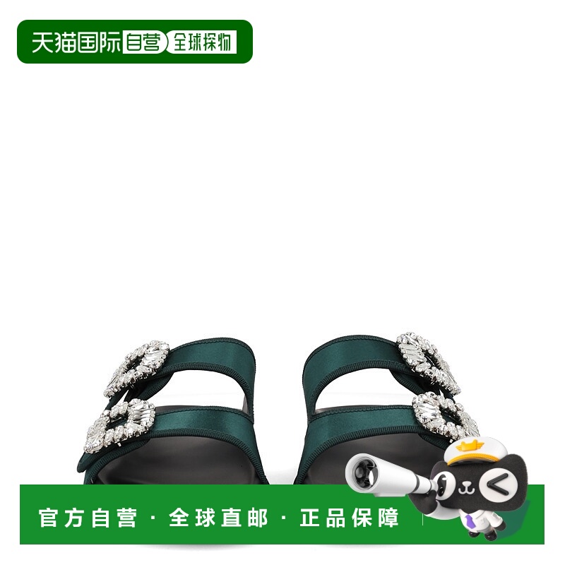 1h可退 潮奢 ROGER VIVIER 罗杰 维维亚 女士 Slidy Viv' 穆勒鞋