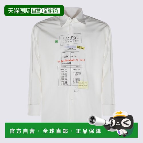 MM6 MAISON MARGIELA 女士长袖衬衫 S52DL0237M35480101