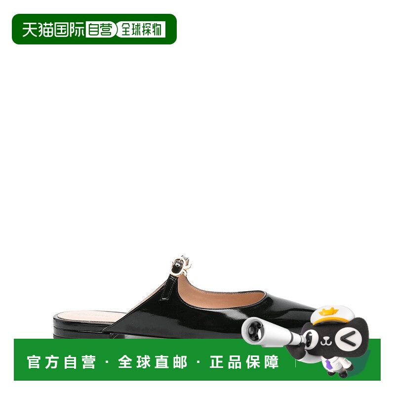 1h可退 潮奢 Gianvito Rossi 吉安维托 罗西 女士 黑色凉鞋 G9558