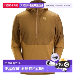 HYBRID 1h可退 DELTA TERYX始祖鸟男士 HOODY半拉链混合面料华 ARC