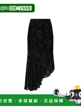 1h可退 ETRO 女士半身裙 WRFA009399TJD45N0000 SS2025 黑色a字裙