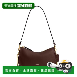 COACH 女士斜挎包 CCC36B4MPL AW2025 棕色 WAVERLY 拉链单肩包