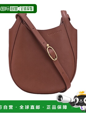 LONGCHAMP 女士斜挎包 10329021M02 AW2025 棕色 Le Foulonne S