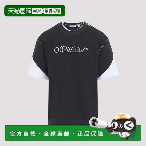 OFF-WHITE 男士T恤 44MAA120F26J01D100WHITE AW2026