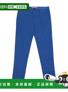 BURBERRY 男士休闲裤 39423341 SS2021 蓝色 锥形休闲裤