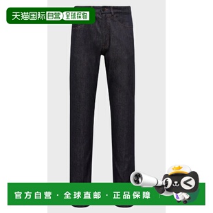 MONCLER 男士牛仔裤 2A00039598X176C AW2025 黑色 Wool trousers