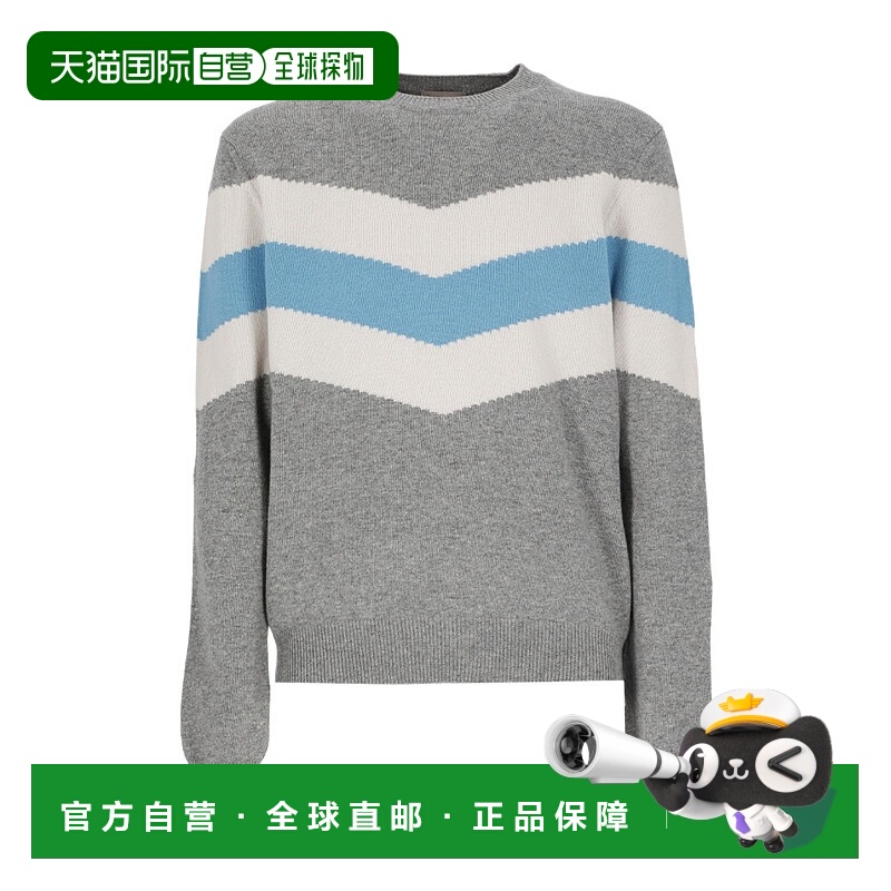 HERNO 男士针织衫 MG00020UR701519406 AW2023 灰色