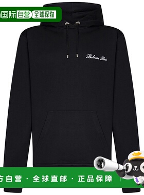 BALMAIN 男士针织毛衣  AW2025 DH1JT047BC78EAB黑色针织衫