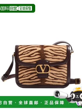 VALENTINO 女士斜挎包 WB0R15SXZRDZ SS2025 黑色 翻盖单肩包