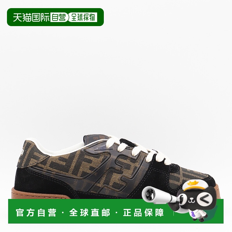 1h可退 FENDI 女士休闲鞋 8E8470AQ6IF17JT CO 黑色 'Fendi Match