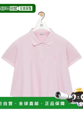 LOEWE 女士POLO衫 S359Y23XAI7200 AW2025 粉红色