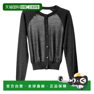 92054010555 女士针织衫 AW2025 黑色 Back 1h可退 Open MOSCHINO