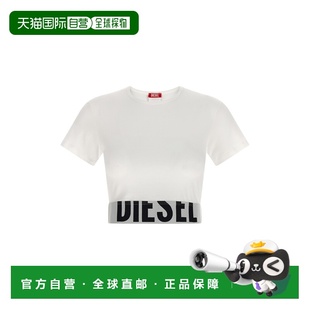 1h可退 潮奢 Diesel 迪赛 女士 UFTEE-SPORT-CROPPED-T-SHIRT T恤