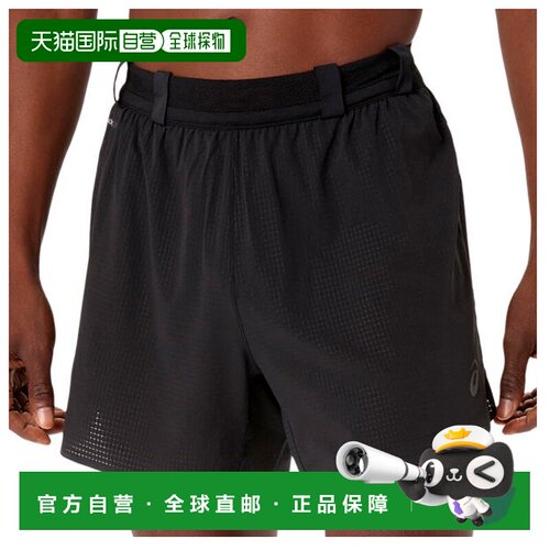 ASICS 男士运动裤 0124008PERFORMANCEBLACK CO 黑色休闲裤