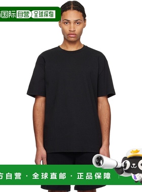 1h可退 潮奢 Ksubi 男士 黑色 4 X 4 Biggie T 恤 MEX21TE001