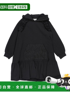 1h可退 潮奢 Simonetta 女童 连衣裙童装 black黑色 舒适时尚