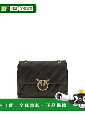 PINKO 女士单肩包 100037A0F2K35Q SS2026 绿色 Love Big Puff 单