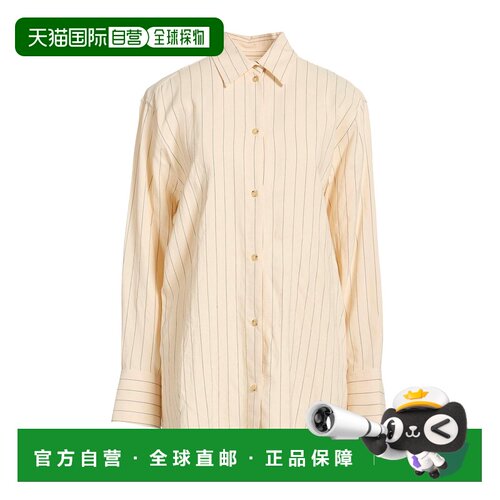 toteme 女士 Blouses 花纹衬衫 beige米色 舒适时尚