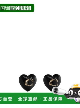 COACH 女士耳饰 37422706GLD681 SS2026 金色 Heart-shaped earri