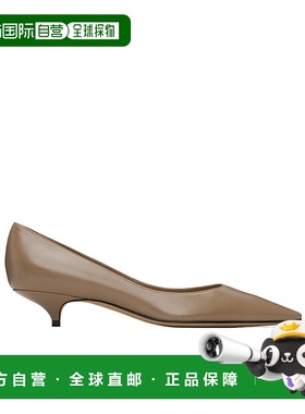 THE ROW 女士高跟鞋 F1709SL1BGG AW2025 棕色 尖头中跟鞋