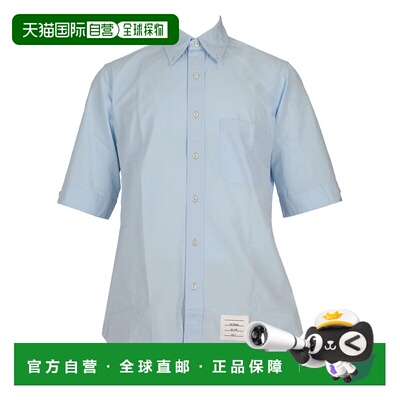 THOM BROWNE 男士衬衫 MWS002E03113480 SS2026 浅蓝色