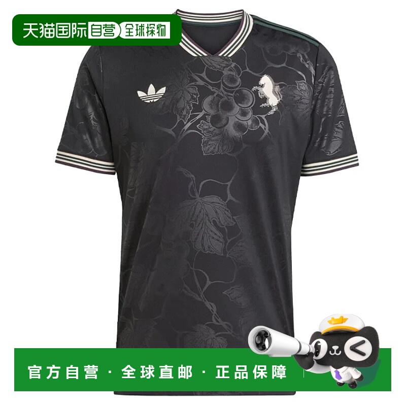 1h可退 ADIDAS 男士运动服 KC3486NERO CO 黑色 MAGLIA UOMO JUVE