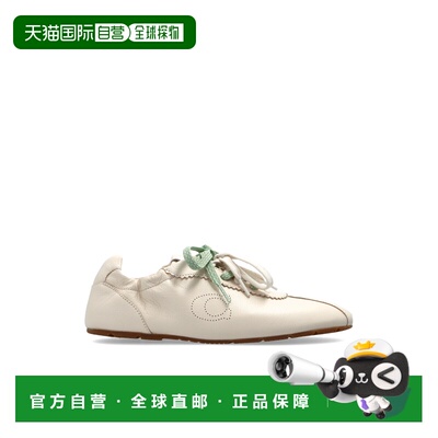COACH 女士运动鞋 CEE510CHK AW2026 乳白色 Leather sports shoe