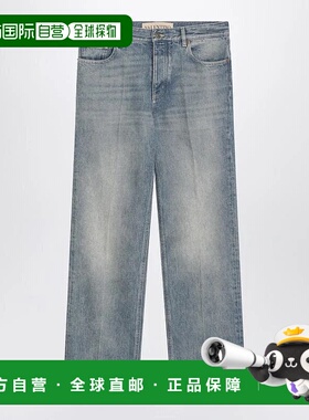 VALENTINO GARAVANI 男士牛仔裤 7V0DE05AB5FRVALE558直筒裤