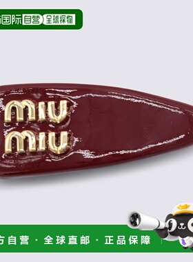 1h可退 MIU MIU 女士发饰 5IF092069F0D27 SS2026 红色