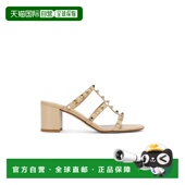 铆钉凉拖拖鞋 1h可退 6W0S0C47VOD 华伦天奴 女士 潮奢 valentino
