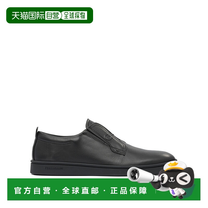 SALVATORE FERRAGAMO 男士休闲鞋 0787042BLACK AW2025