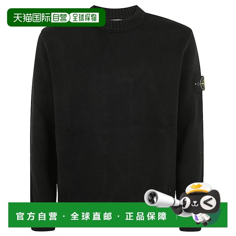 STONE ISLAND 男士衬衫 8115506A20029 AW2024 黑色
