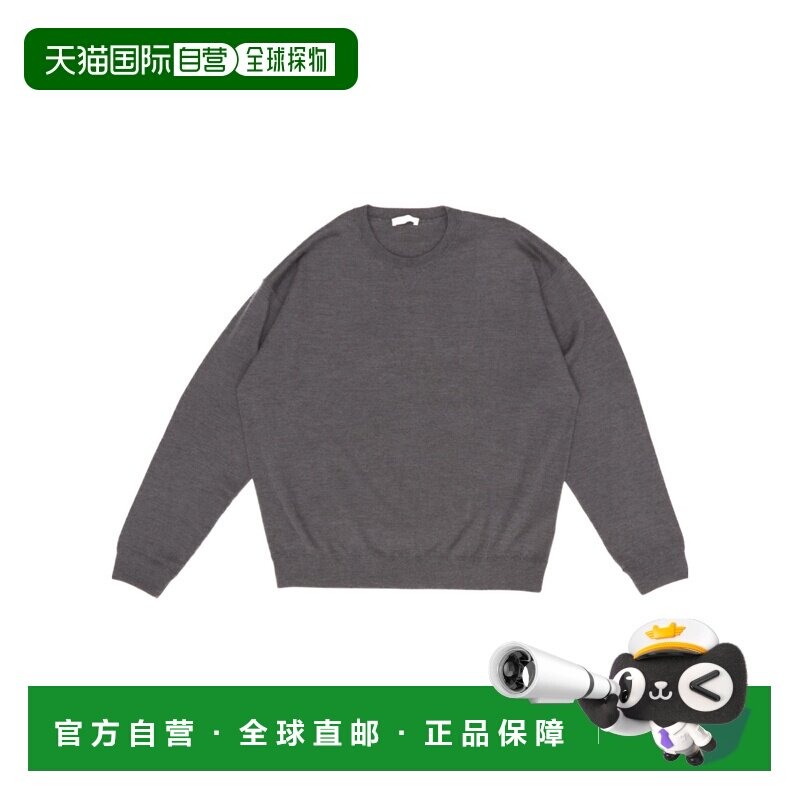 THE ROW 男士针织衫 1258Y498GYM AW2025 灰色 羊绒长袖套头衫
