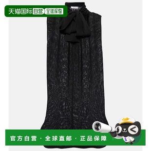 麦斯玛拉 MaxMara 女士 Mela 饰真丝上衣 1h可退 蝴蝶结装 潮奢