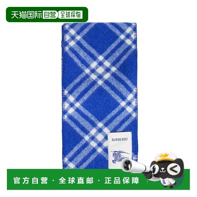 BURBERRY 女士围巾 8116987B7323 AW2025 蓝色 Burberry Scarves
