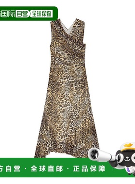 GANNI 女士连衣裙 GAT4133LEOPARD11536 SS2025 花色