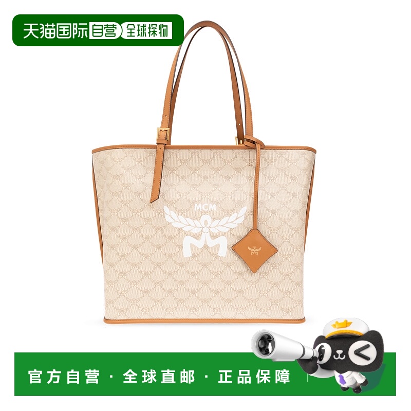 1h可退 MCM 女士手提包 MWPESAC03I90SS24OATMEAL CO 浅棕色