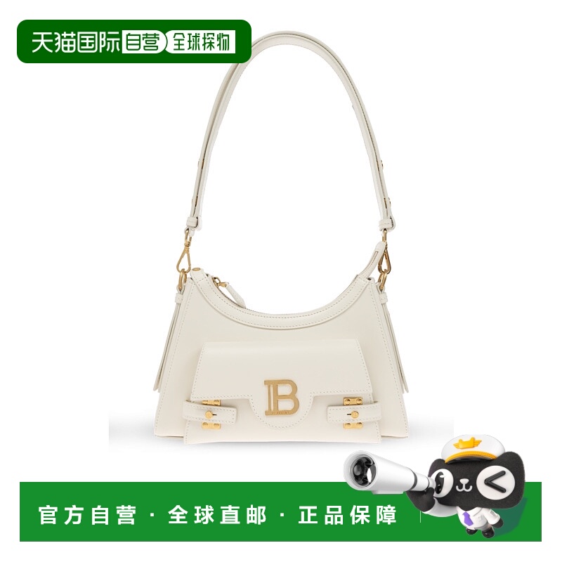 1h可退 BALMAIN 女士斜挎包 DN0BT904LSLX0DA AW2024 白色