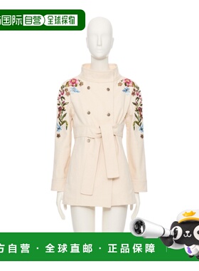 VALENTINO 女士西服 BDC7Y09Y5A03 SS2026 白色 长袖休闲夹克