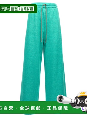 MAX MARA 女士休闲裤 EOLIE003 SS2023 绿色 'Eolie' pants
