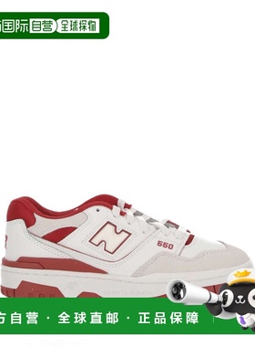1h可退 NEW BALANCE 男童运动鞋 GSB550TFWHITERED CO 白色