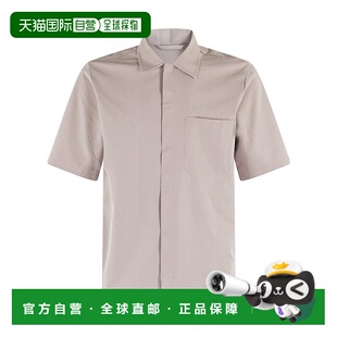 HERNO 男士衬衫 CM000012U126842600 SS2025 花色 贴袋短袖衬衫