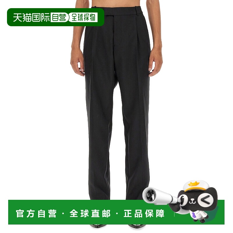 1h可退 ALEXANDER MCQUEEN 男士休闲裤 758752 AW2023 黑色